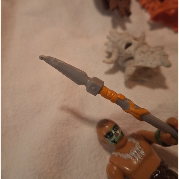 Imaginext Tribal Figure Accessories Skull Masks Spear Unique Decor - Picture 4 of 12